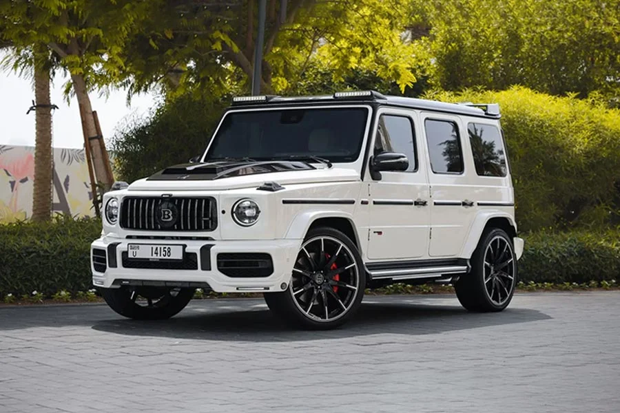 Mercedes G63 Brabus White